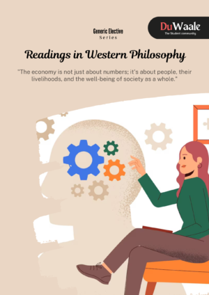 Readings in Western Philosophy  (GE)