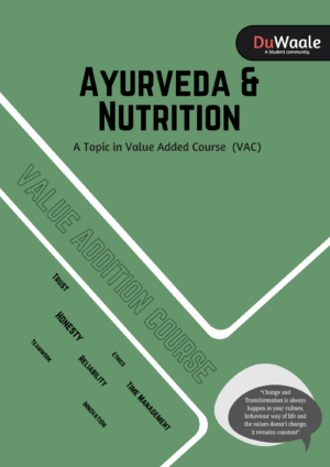 Ayurveda & Nutrition (VAC)