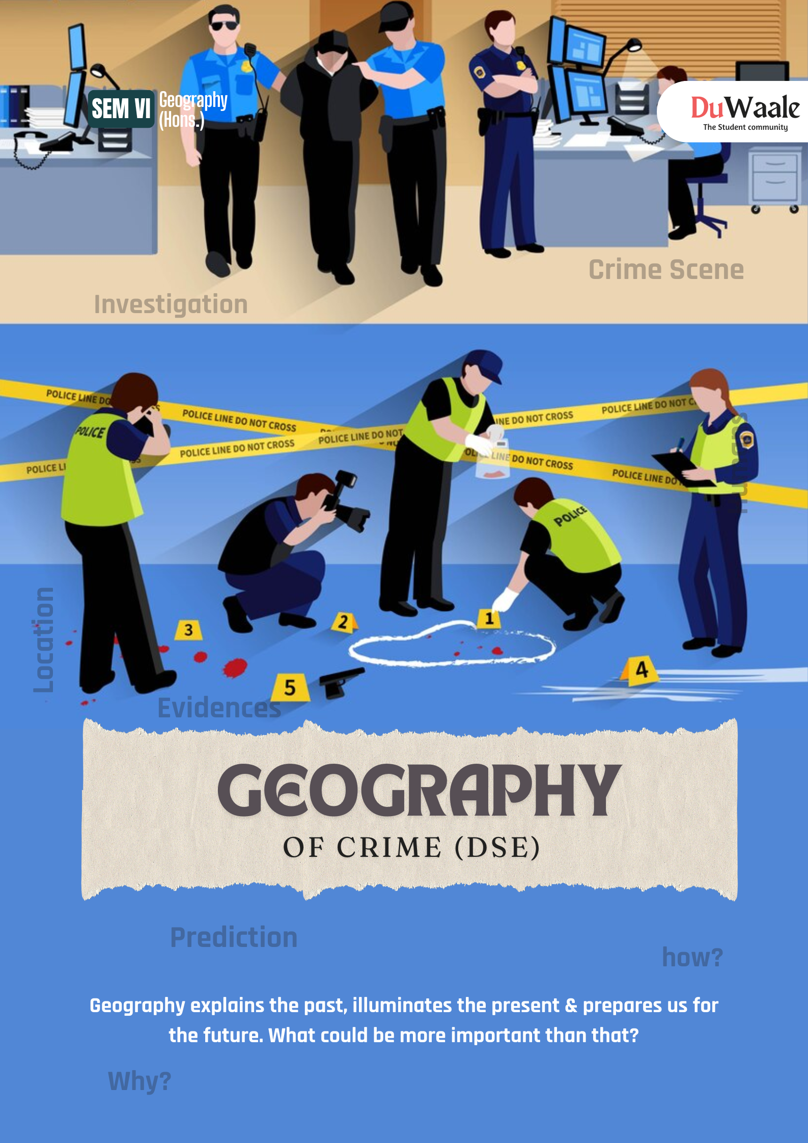 GEOGRAPHY OF CRIME (DSE) | Core Subjects | Delhi University | ₹269 ...