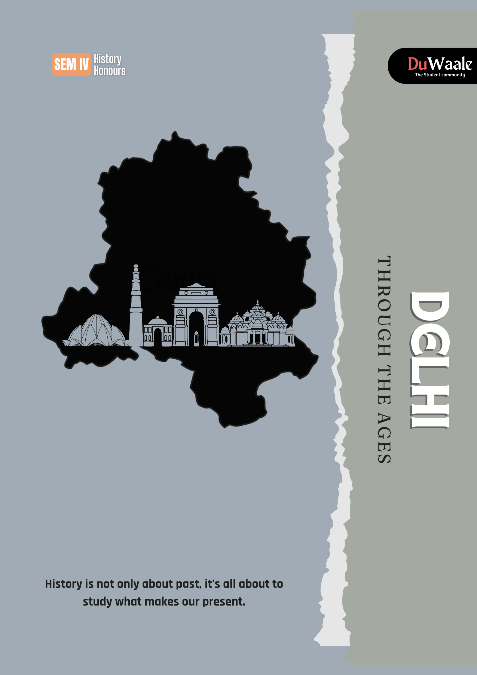 DELHI THROUGH THE AGES | Core Subjects | Delhi University | ₹269 – DuWaale