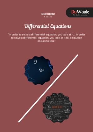 Differential Equations (GE)