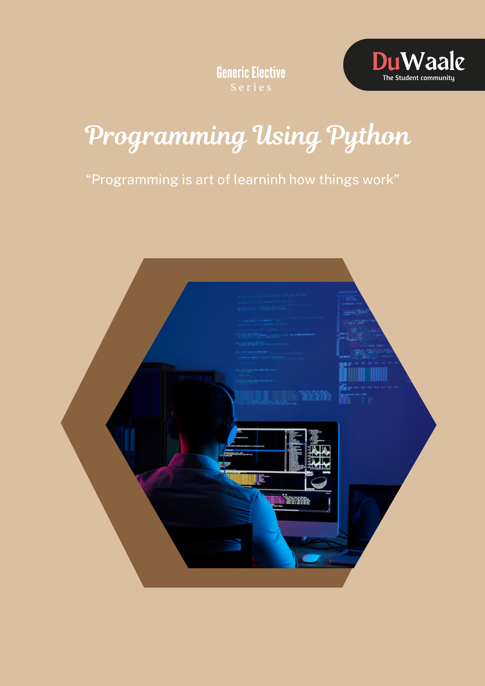 Programming Using Python (GE) | GE | Delhi University | ₹169 – DuWaale